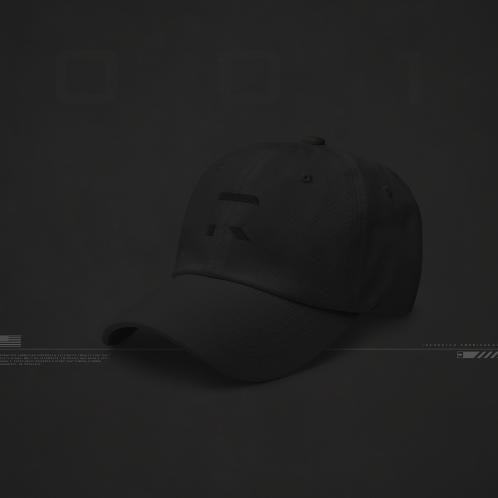 001 Dad Hat // Partially Disclosed