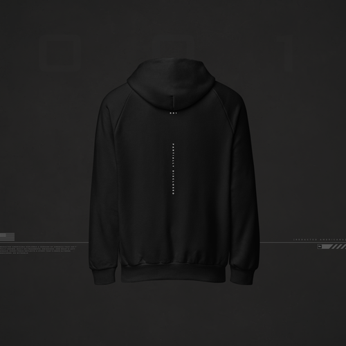 001 Black Heavyweight Hoodie // Partially Disclosed