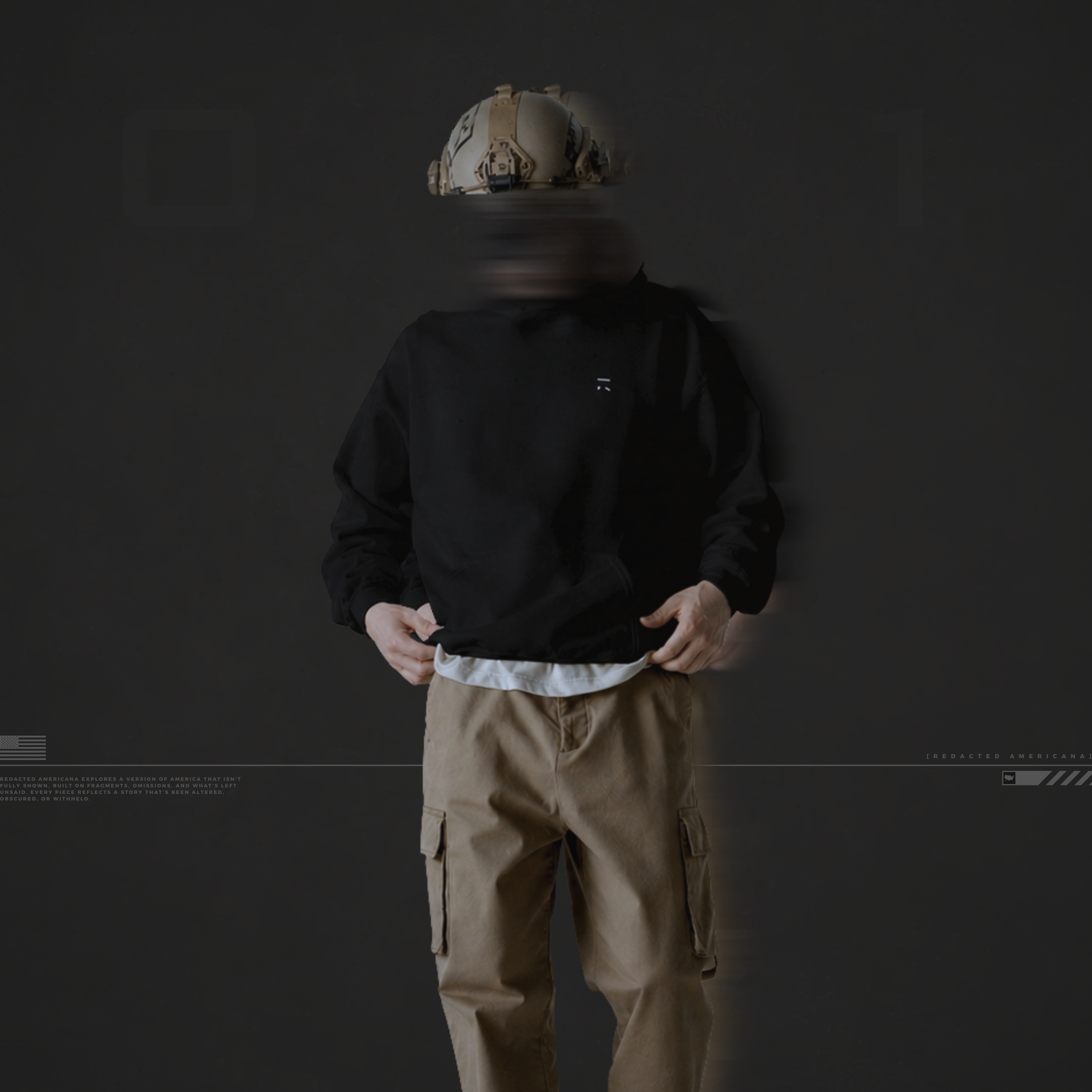 001 Black Heavyweight Hoodie // Partially Disclosed